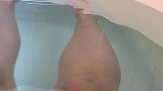 Blonde amateur milf does anal on pov camera 21