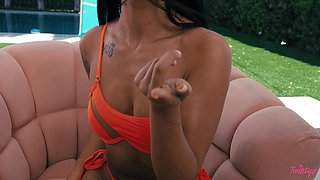 Ameena Green's Sunny Charm Ignites Fiery Desire