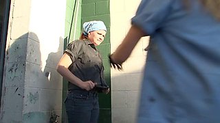 Daisy Layne Punishes Ariel Stones Big Butt