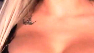 Hot Big Tits European Babe Fucking Her Cunt