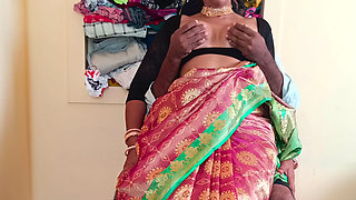 Cheating Housewife sucking step brother