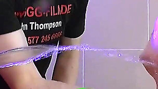 Cute Blonde with Perfect Body and Tits Drinks Piss in Gangbang Bukkake Ggg John Thompson