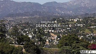 The luscious Crystal Clark crushed the confident male with her experience in the gym