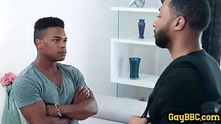 BBC gay nympho loves to fuck black stud in anal hole