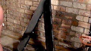 Stripped, Whipped, and Broken Prisoner Slave Mila Faces Humiliation and Corporal Punishment in Prison Interrogation