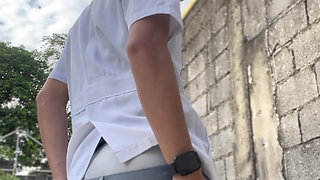 Asian Teen School Boy