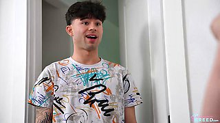 Milf Stepmom Craves Stepson Creampie After Husband Vasectomy