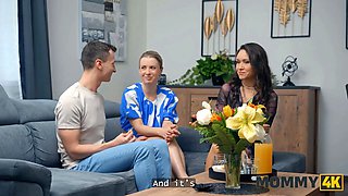 Mommy4k. i got so moist and wild when she brought her boyfriend to the house