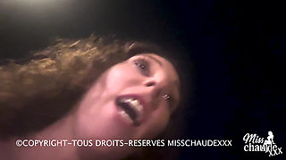 Misschaudexxx, opening of the blowjob bar in the corridors of the cape for a little French slut