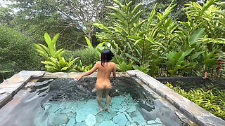 Enjoying My Nudist Hotel! Do You Like How I Masturbate?