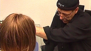 Mature Brunette MILF Gets Spanked Red While Taking Toys