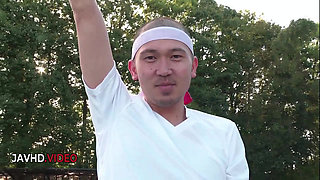 Naughty Japanese Passion Outdoor Group Fuck With Sara Saijo Arousing Adventure