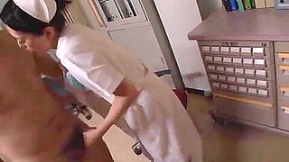 Hot Japanese nurse is a horny milf in hardcore sex