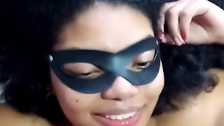 Stepdaughter's Fuck in Throat and Smell Cum