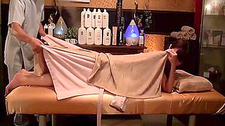 Beautiful Japanese Babe Gets Sexually Fulfilled By A Masseur