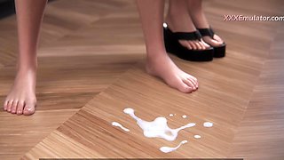 Slutty Stepmom Cheats on Her Husband with Virgin Stepson