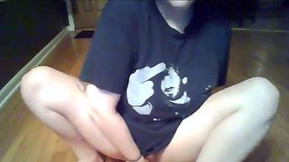 Tattooed BBW Rides Her Dildo to Orgasm