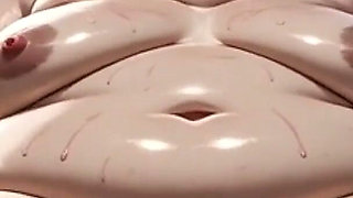 Horny Obese BBW Masturbates Her Hairy Wet Pussy Alone in Bed - Big Belly Solo Play