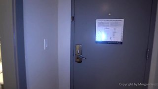 Ebony Trans PRINCESS Screwed In Motel Bedroom