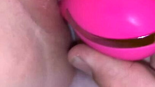 CreamyDixieLove playing with creamy pussy with vibrators and dildos stretching tight little pussy