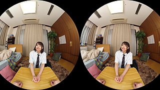 Japanese Student Siren Awakens Fiery Virtual Passion