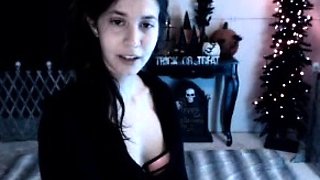 Amateur webcam girl masturbate big dildo