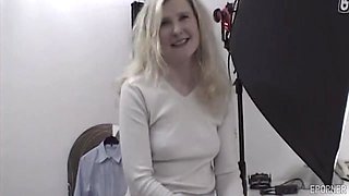 Vintage Blond hair girl Playing With Toy Vintage Porn