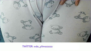 Cameltoe - Swollen Pussy - Rubbing Pussy with Pajama