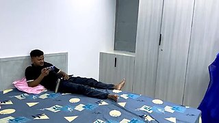 Hot Indian Bhabhi Fucks Devar Hard - Rough Doggy Style & Dirty Talk in Hindi