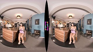 Tempting busty beauty hot adult scene