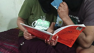 Student and Teacher in Private Class