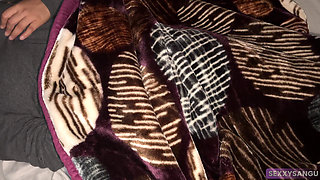 Caught Step Sister Masturbating in a Hotel Room and Fucked Her