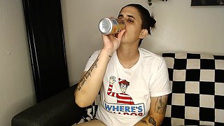 Summertime Peach Fizzy Burps