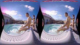 Carolines Hot Vr Outdoor Jacuzzi - Caroline Ardolino