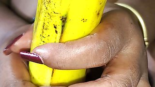 Banana season 3 i love fuck my pussy with Banana