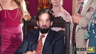 Voluptuous Michael Fly - fucking the bride action - Bride 4K