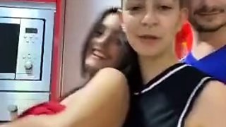 Real college teen amateurs lesbian dildo fuck