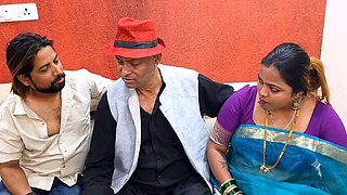 An Asian Desi Indian Old Stepfather Hardcore Fucking Video Threesome Unlimited Overloaded Sexual Video