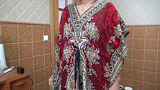 British Indian Cleaning Maid Swallows Her Boss Huge Cumshot