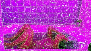 Lovely Amateur teen brunette masturbating outdoor