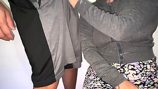 CoupleOfHotSins Almost Caught Gripping Strangers Big Cock