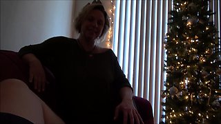 He was alone with his horny stepmom for Christmas POV