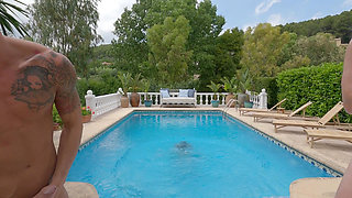 Two Huge Cocks Fucking Big Ass Latina Tru Kait