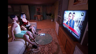 Old Sexy Granny with Big Tits Seduce a 22yo Man