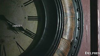 Vanna Bardot: Brunette Teen's Romantic Rendezvous in Soft Light