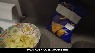 Dadcrush \u2013 stepdaughter sucks and bangs step daddy for car keys