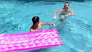 Riding Hard On A Chair With Ray Diaz And Campbell Stevens