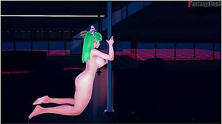 Morrigan Table Dance Capcom Full Halloween Special