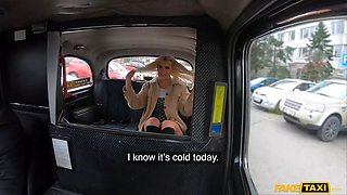 Faux taxi - fertile uk student gets a risky cum inside so deep in her cunny