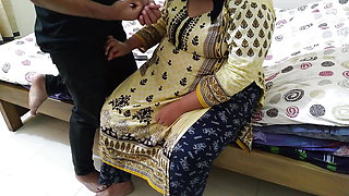 (Indian MILF) Fucked with a condom after signing the marriage papers of the Desi 19 year old ex-girlfriend - Full Movie